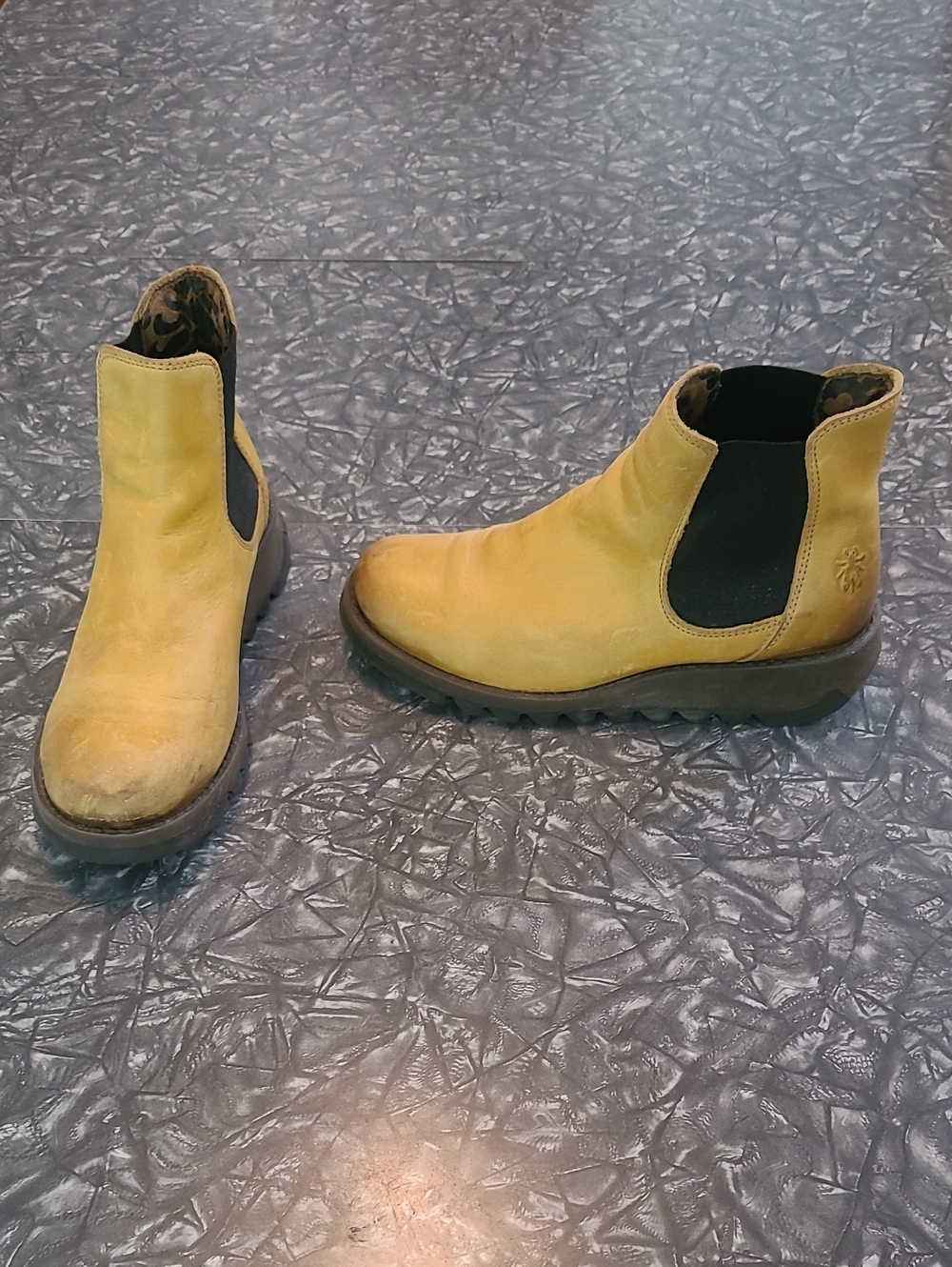 Fly London Yellow Boots